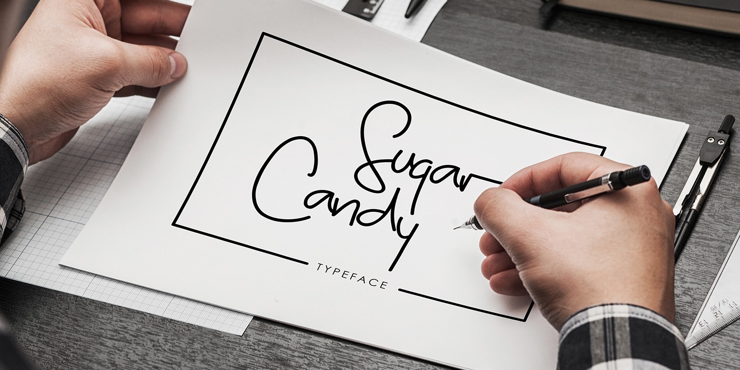 Example font Sugar Candy #1